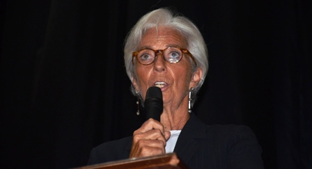 IMF Managing Director Speaking at Town Hall Meeting Held during her Official Visit to Liberia