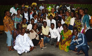 Group Piture after the consultation Meeting at Buduburam Refugee Camp