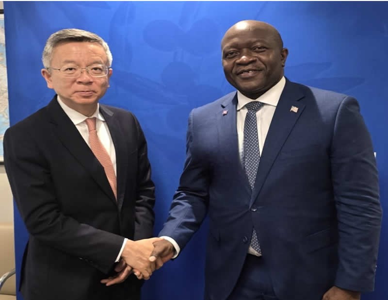 Finance Minister, Augustine Kpehe Ngafuan, Meets the IMF Deputy Managing Director and US Government Officials on the sidelines of President Boakai’s Visit to Washington DC